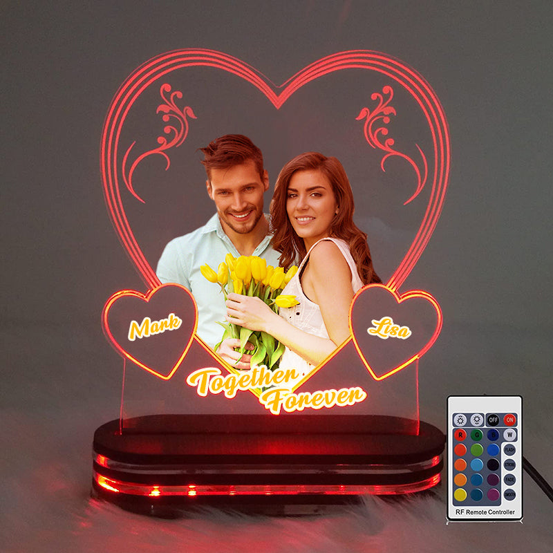 Customized Picture Lamp for couples and friends