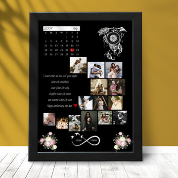 Customized Photo Frame for brithday and wedding